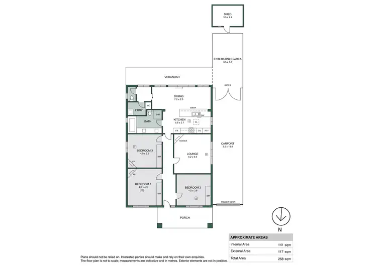 Floorplan of Homely house listing, 10 Douglas Avenue, Beulah Park SA 5067