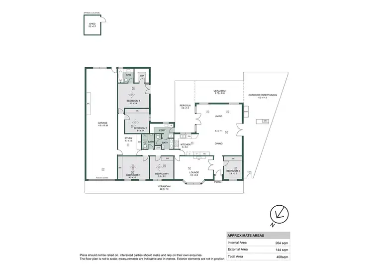 Floorplan of Homely house listing, 24 Hobart Road, Henley Beach South SA 5022