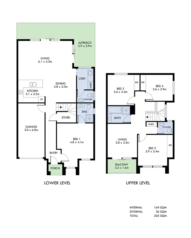 Floorplan of Homely house listing, 4/9D Riverway, Fulham Gardens SA 5024
