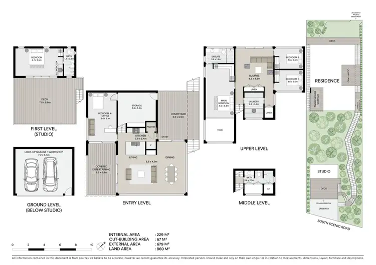 Floorplan of Homely house listing, 19 South Scenic Road, Forresters Beach NSW 2260