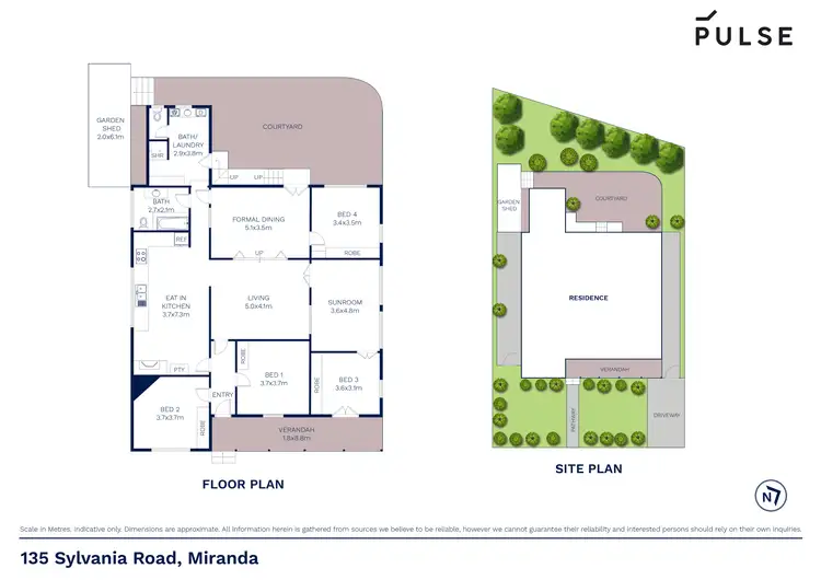Floorplan of Homely house listing, 135 Sylvania Road, Miranda NSW 2228