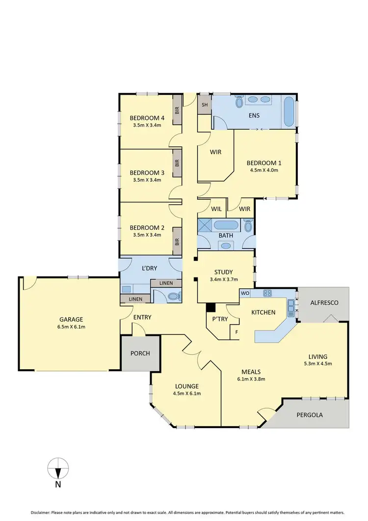Floorplan of Homely house listing, 15 Sullivan Court, Romsey VIC 3434