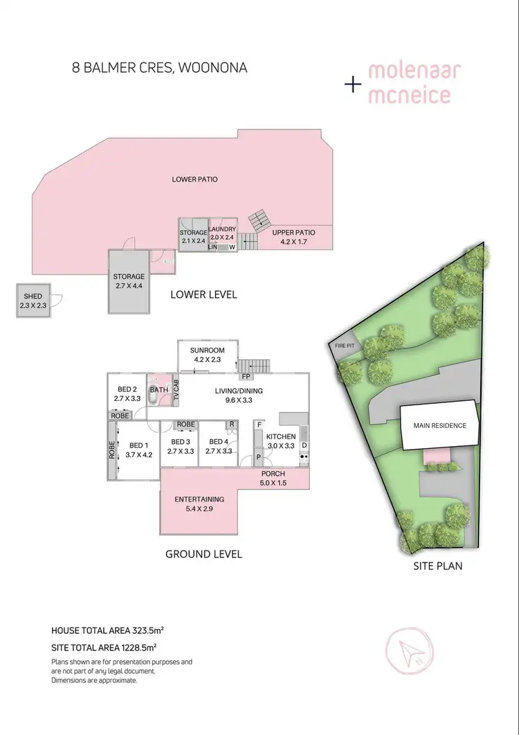 Floorplan of Homely house listing, 8 Balmer Crescent, Woonona NSW 2517
