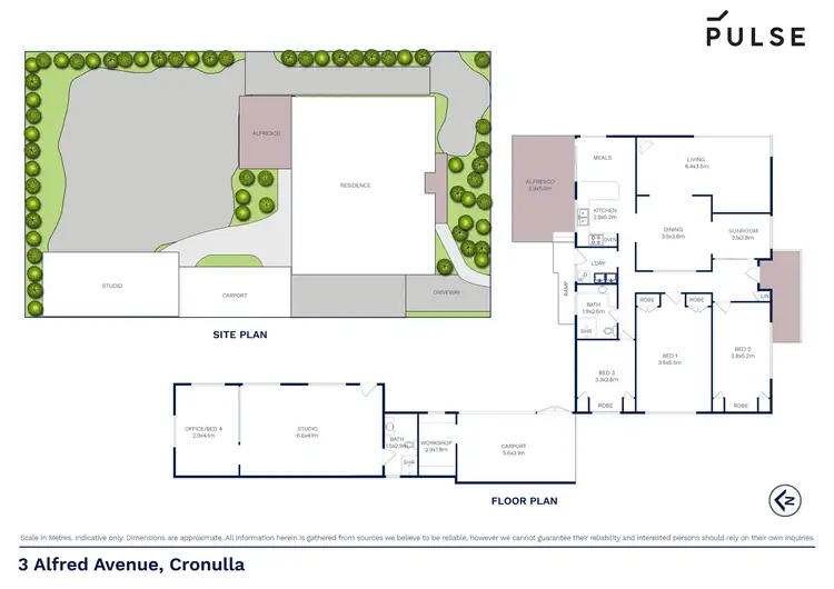 Floorplan of Homely house listing, 3 Alfred Avenue, Cronulla NSW 2230
