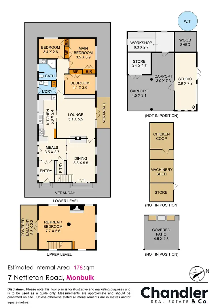 Floorplan of Homely house listing, 7 Nettleton Road, Monbulk VIC 3793