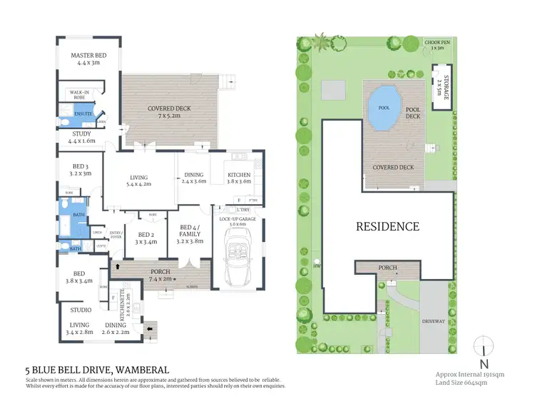 Floorplan of Homely house listing, 5 Blue Bell Drive, Wamberal NSW 2260