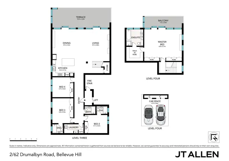 Floorplan of Homely apartment listing, 2/62 Drumalbyn Road, Bellevue Hill NSW 2023