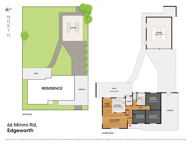 Floorplan of Homely house listing, 66 Minmi Road, Edgeworth NSW 2285