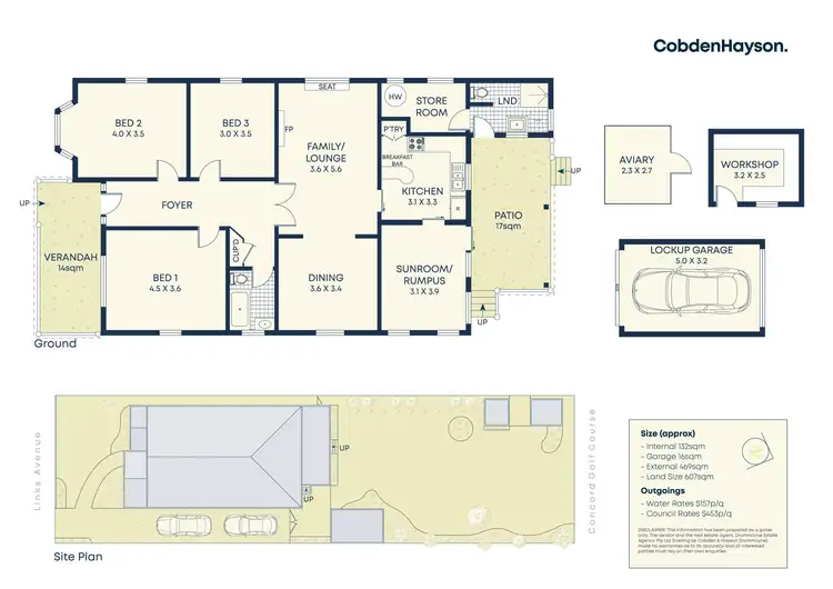 Floorplan of Homely house listing, 103 Links Avenue, Concord NSW 2137