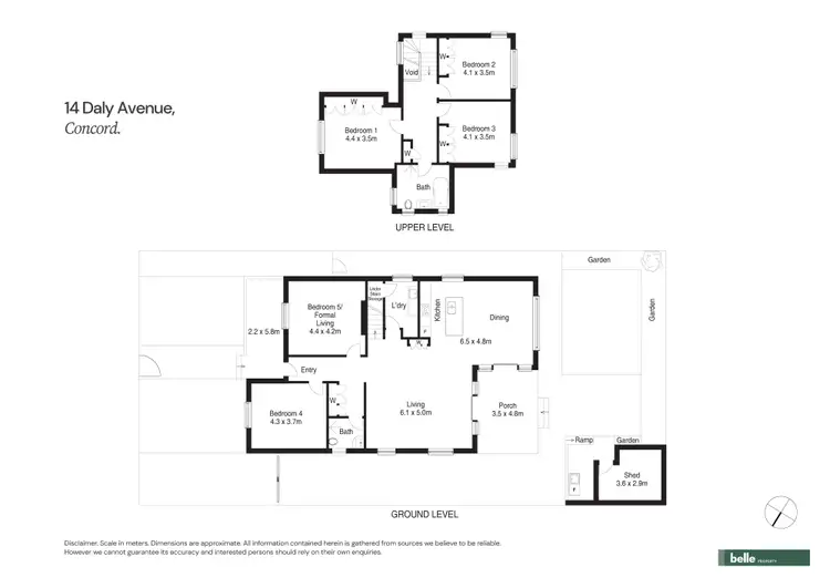 Floorplan of Homely house listing, 14 Daly Avenue, Concord NSW 2137