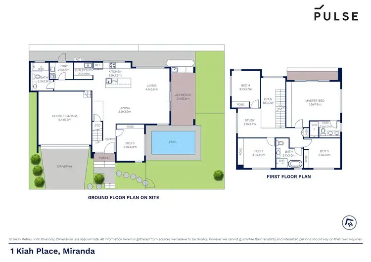 Floorplan of Homely house listing, 1 Kiah Place, Miranda NSW 2228