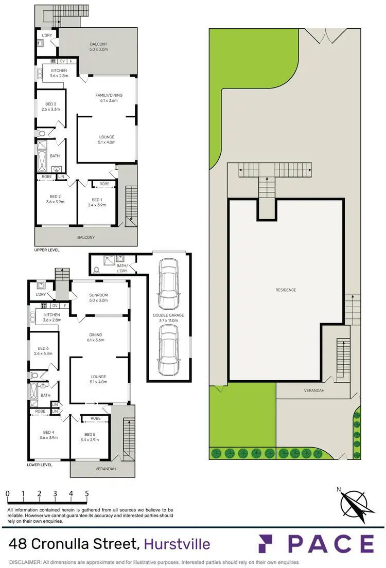 Floorplan of Homely house listing, 48 Cronulla Street, Hurstville NSW 2220