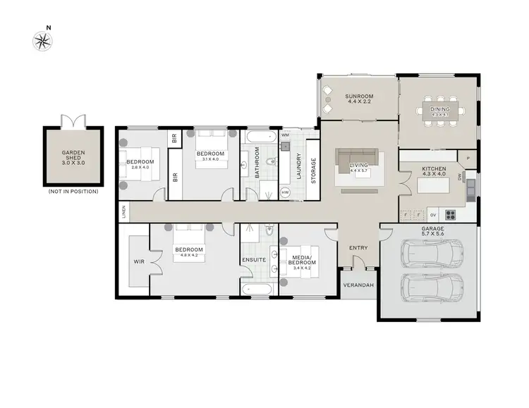Floorplan of Homely house listing, 64 Waldhorn Drive, Grindelwald TAS 7277
