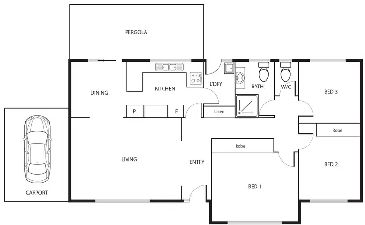 Floorplan of Homely house listing, 31 Michie Street, Wanniassa ACT 2903