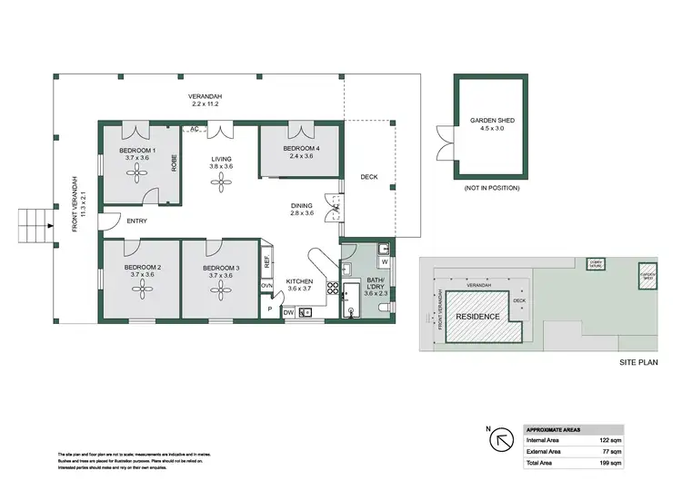 Floorplan of Homely house listing, 77 Catherine Street, Cessnock NSW 2325