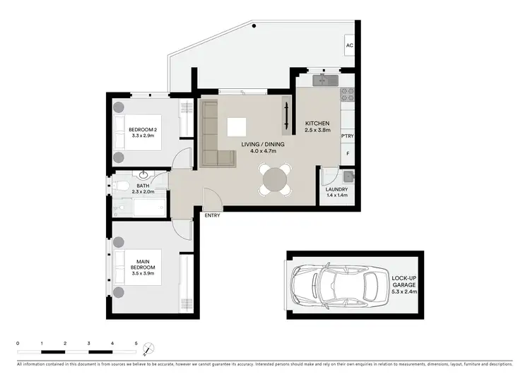 Floorplan of Homely apartment listing, 4/123 Harrow Road, Bexley NSW 2207