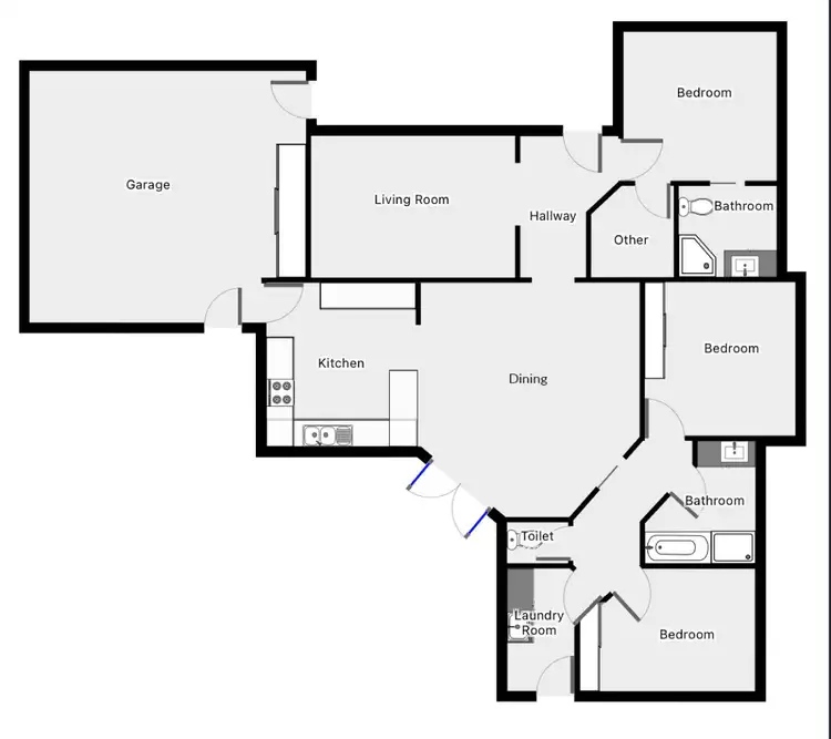 Floorplan of Homely house listing, 13 Shakira Court, Mildura VIC 3500