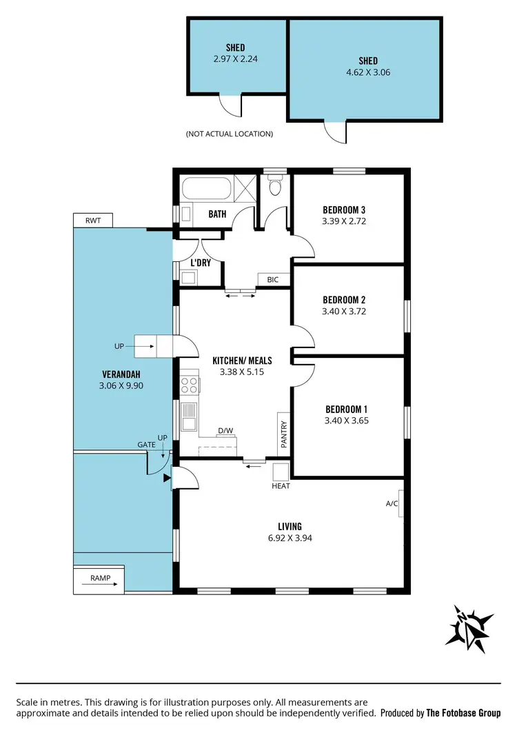 Floorplan of Homely house listing, 7a Lynn Place, Hackham SA 5163