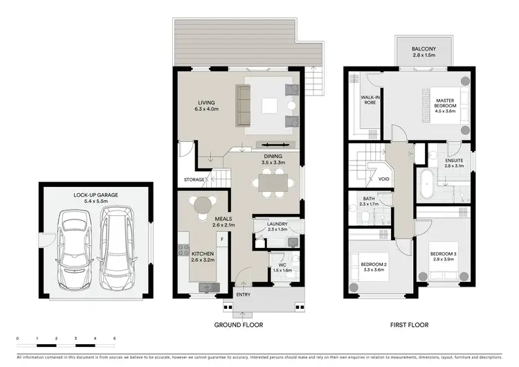 Floorplan of Homely townhouse listing, 123/181 St Johns Avenue, Gordon NSW 2072