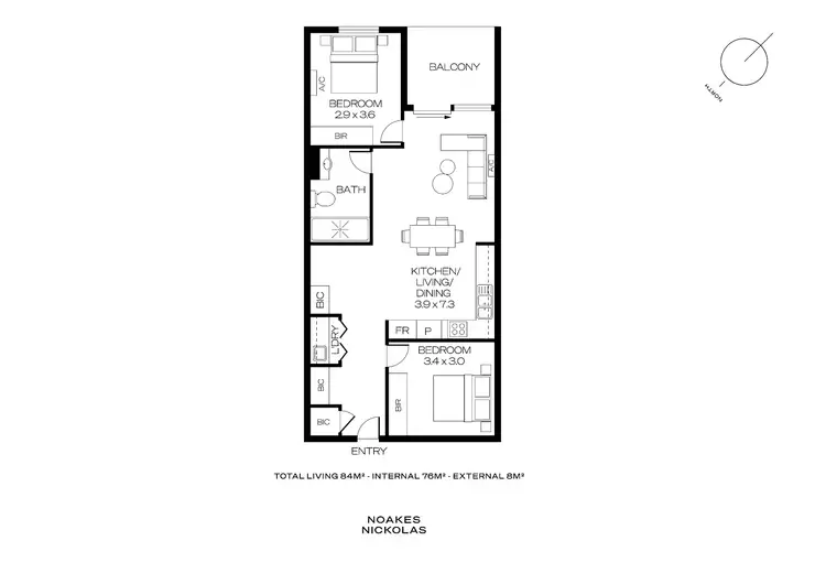 Floorplan of Homely apartment listing, 25/9 Arabella Court, Marden SA 5070