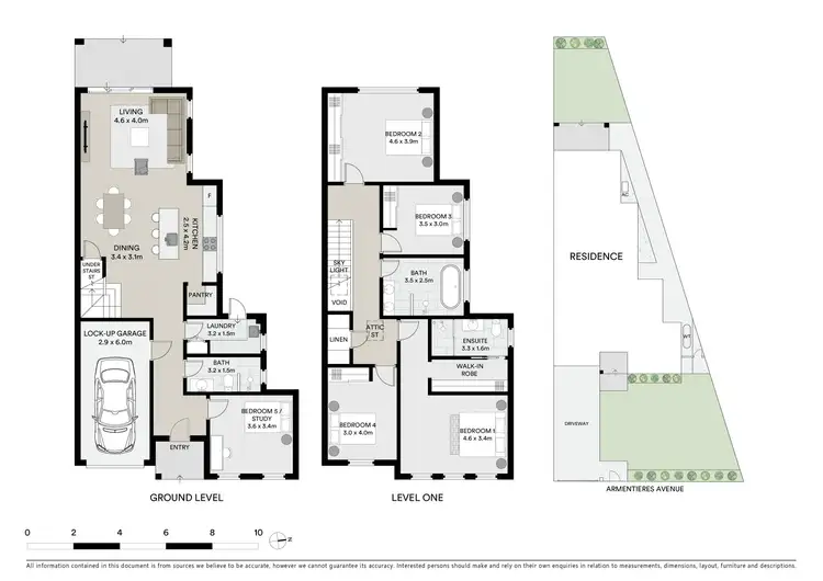 Floorplan of Homely semi-detached listing, 3 Armentieres Avenue, Milperra NSW 2214