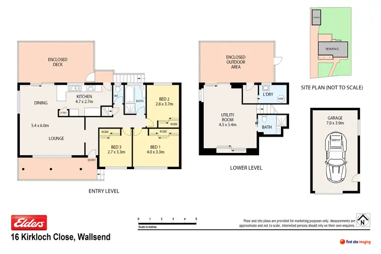 Floorplan of Homely house listing, 16 Kirkloch Close, Wallsend NSW 2287