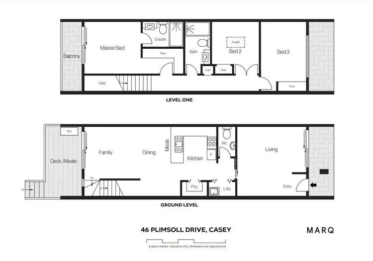 Floorplan of Homely townhouse listing, 46 Plimsoll Drive, Casey ACT 2913