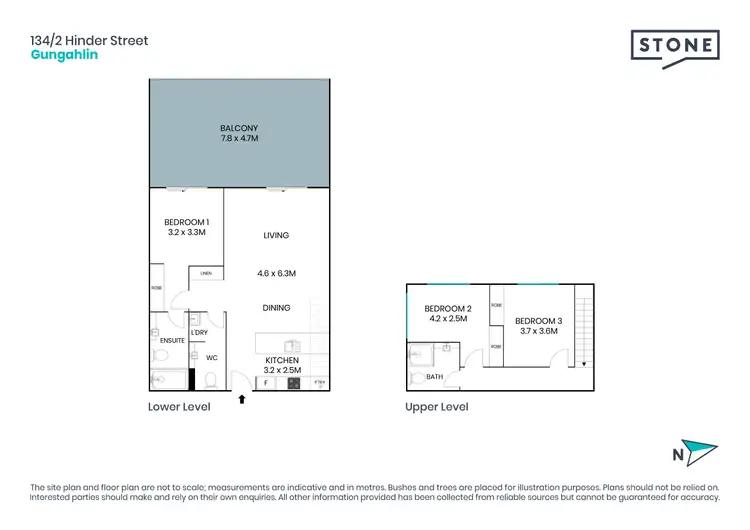 Floorplan of Homely apartment listing, 134/2 Hinder Street, Gungahlin ACT 2912