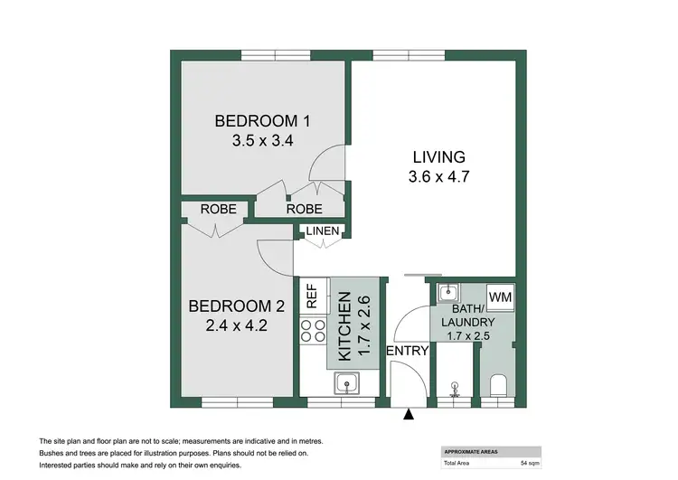 Floorplan of Homely unit listing, 13/7 Brook Street, Queanbeyan NSW 2620