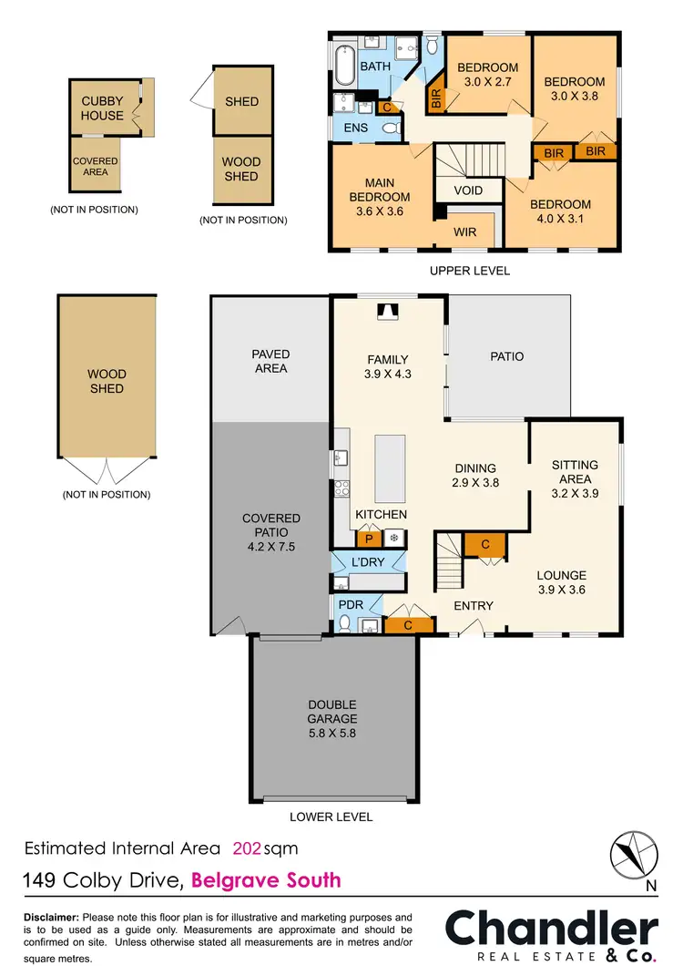Floorplan of Homely house listing, 149 Colby Drive, Belgrave South VIC 3160