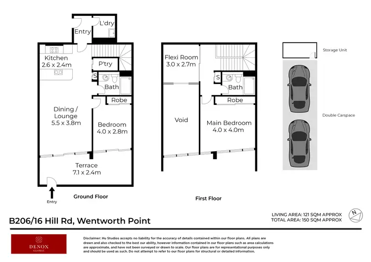 Floorplan of Homely apartment listing, 205/16 Hill Road, Wentworth Point NSW 2127
