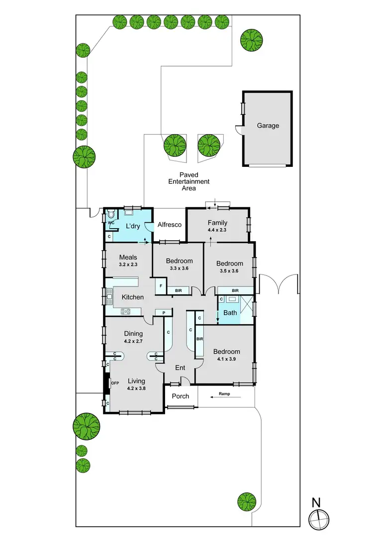 Floorplan of Homely house listing, 25 Haigh Street, Bentleigh East VIC 3165