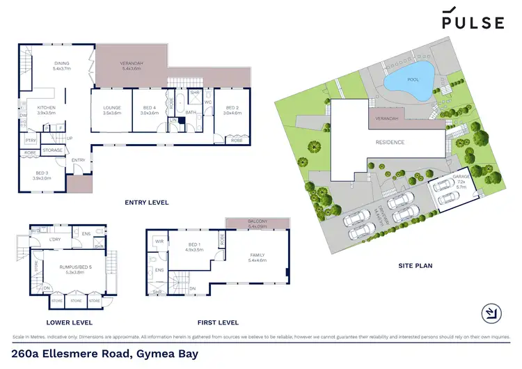 Floorplan of Homely house listing, 260a Ellesmere Road, Gymea Bay NSW 2227