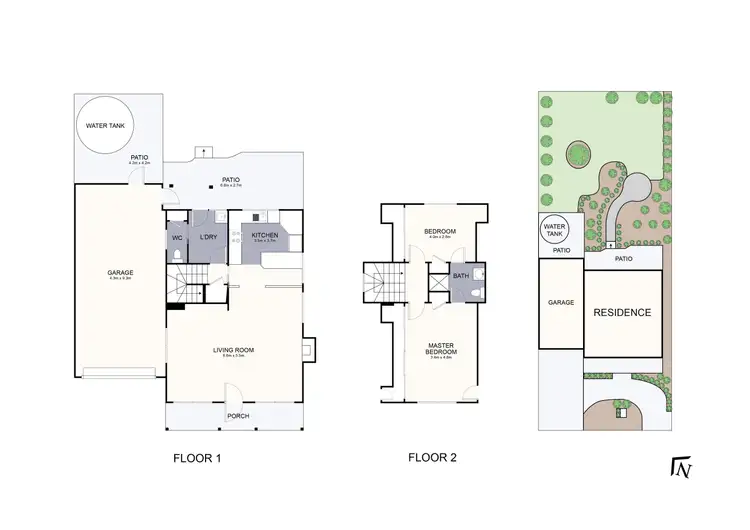 Floorplan of Homely house listing, 45 Pinoak Drive, Yarra Glen VIC 3775