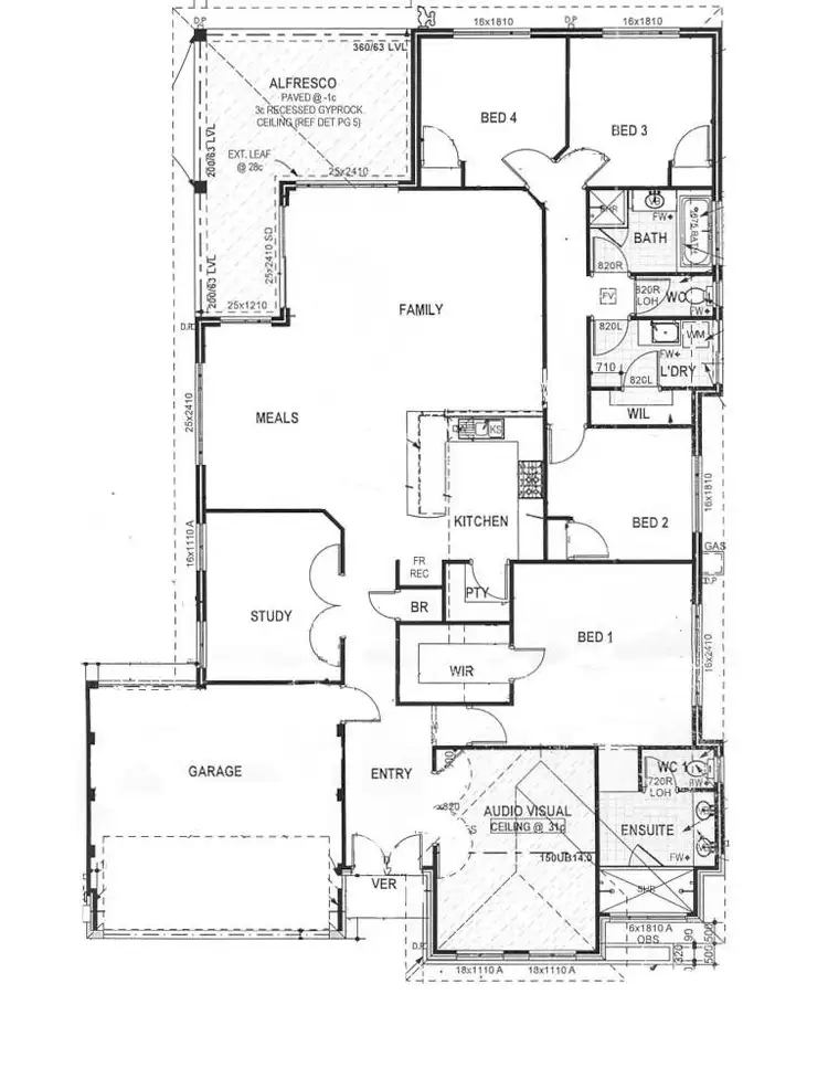 Floorplan of Homely house listing, 12 Clipper Parade, Canning Vale WA 6155