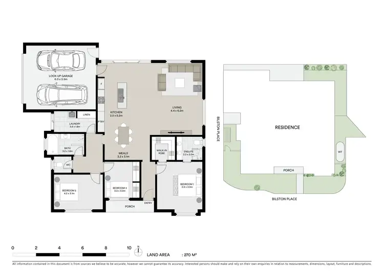 Floorplan of Homely townhouse listing, 1 Bilston Place, Sebastopol VIC 3356