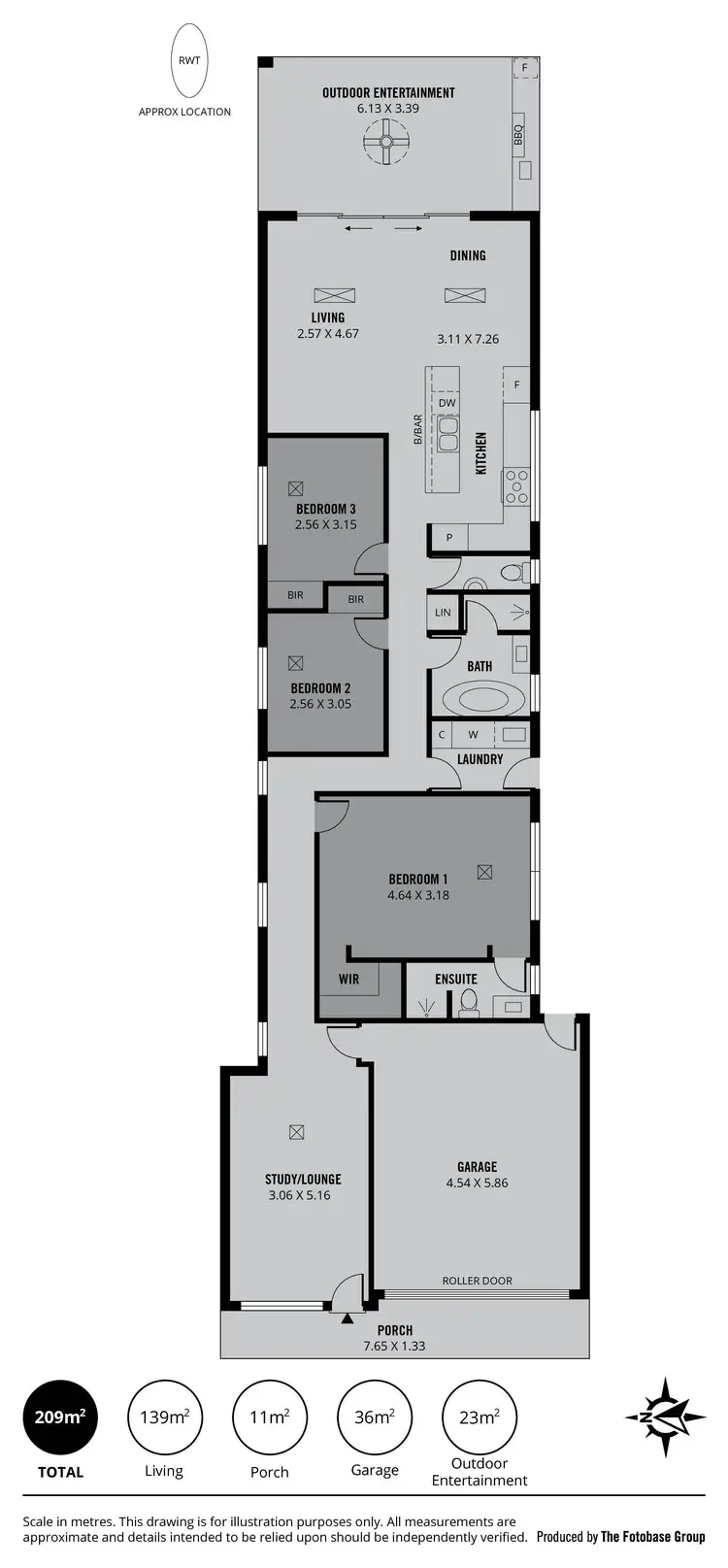 Floorplan of Homely house listing, 3 Fairford Terrace, Semaphore Park SA 5019