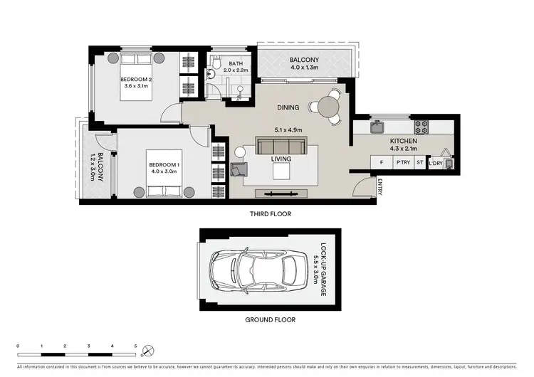 Floorplan of Homely apartment listing, 7/54-56 Beach Road, Bondi Beach NSW 2026