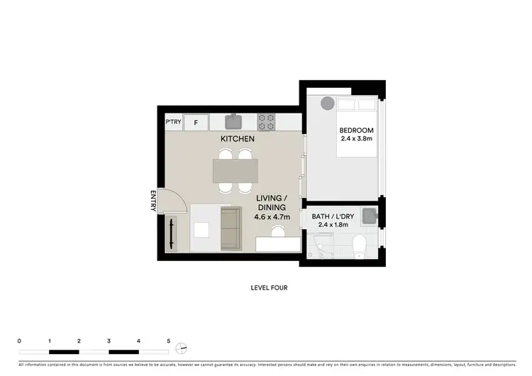 Floorplan of Homely house listing, 33/20 Springfield Avenue, Potts Point NSW 2011
