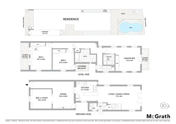 Floorplan of Homely house listing, 73 Renwick Street, Alexandria NSW 2015