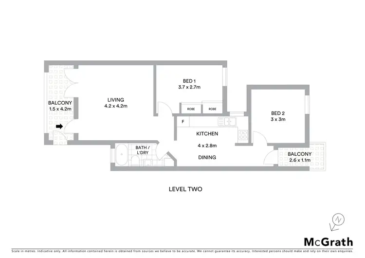 Floorplan of Homely apartment listing, 3/22 Royston Street, Darlinghurst NSW 2010
