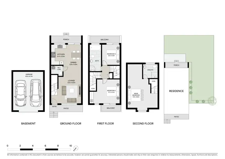 Floorplan of Homely townhouse listing, 10/509-511 Wentworth Avenue, Toongabbie NSW 2146
