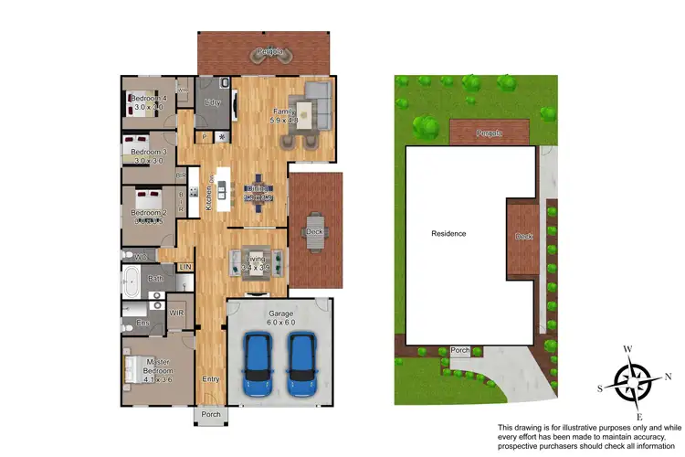 Floorplan of Homely house listing, 23 Scotsdale Drive, Cranbourne East VIC 3977