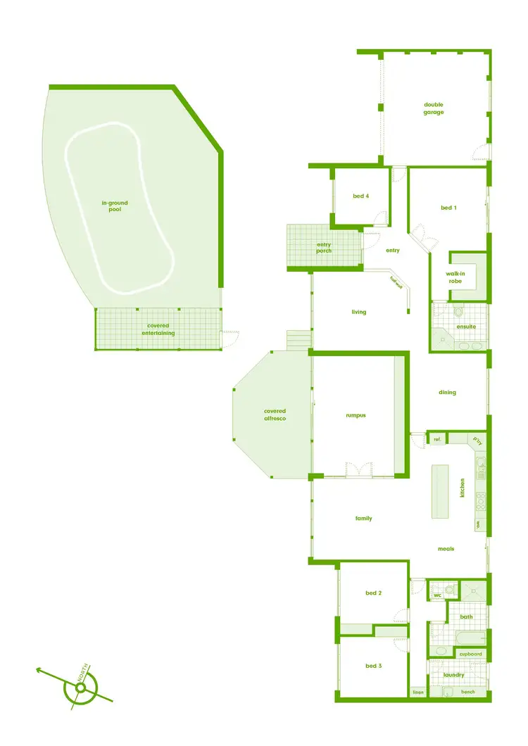 Floorplan of Homely house listing, 104 Ivo Whitton Circuit, Kambah ACT 2902