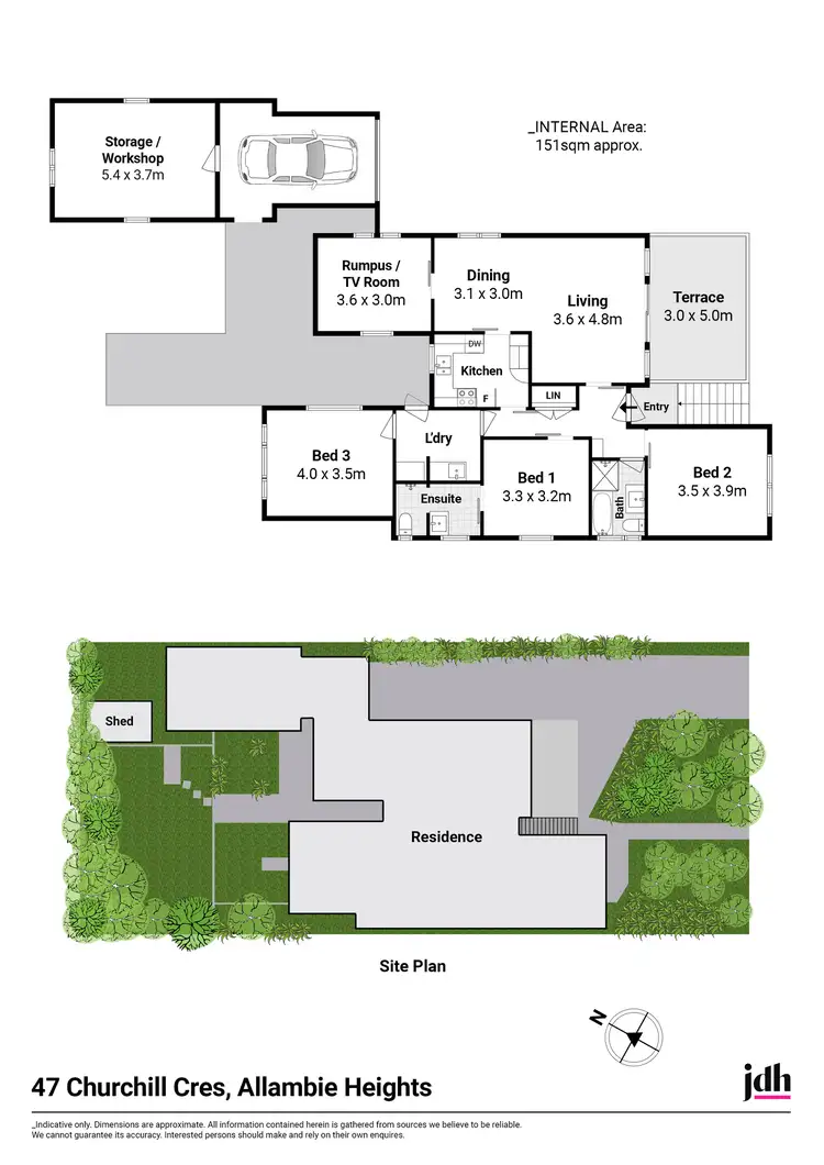 Floorplan of Homely house listing, 47 Churchill Crescent, Allambie Heights NSW 2100