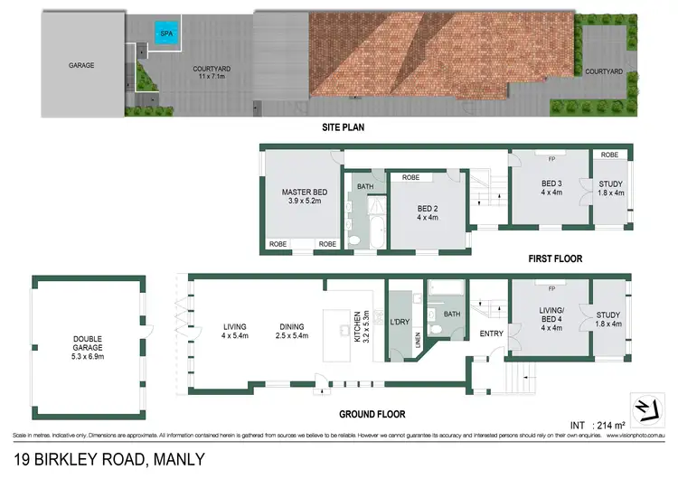 Floorplan of Homely house listing, 19 Birkley Road, Manly NSW 2095