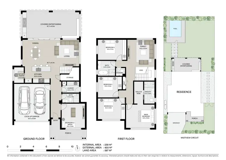 Floorplan of Homely house listing, 75 Mistview Circuit, Forresters Beach NSW 2260