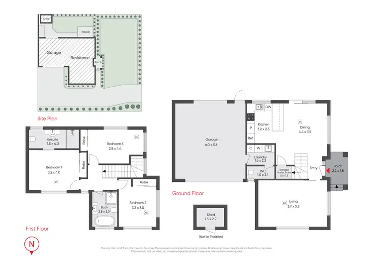Floorplan of Homely townhouse listing, 1/207 Bayswater Road, Bayswater North VIC 3153