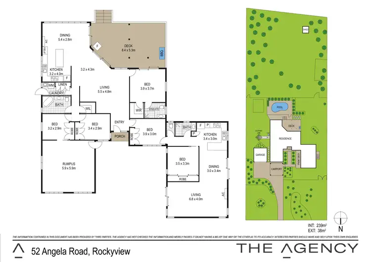 Floorplan of Homely house listing, 52 Angela Road, Rockyview QLD 4701