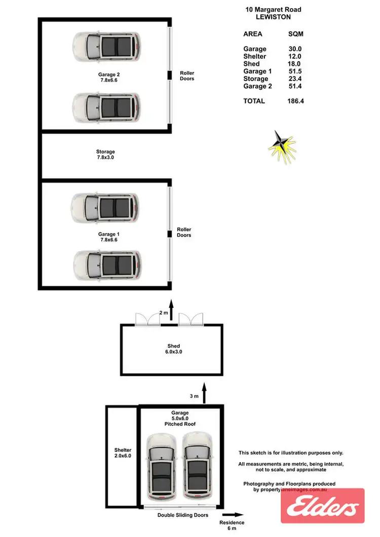 Floorplan of Homely house listing, 10 Margaret Road, Lewiston SA 5501